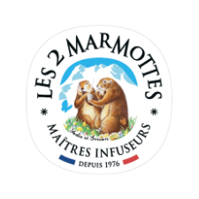 Logo Les 2 Marmottes, Maîtres infuseurs depuis 1976
